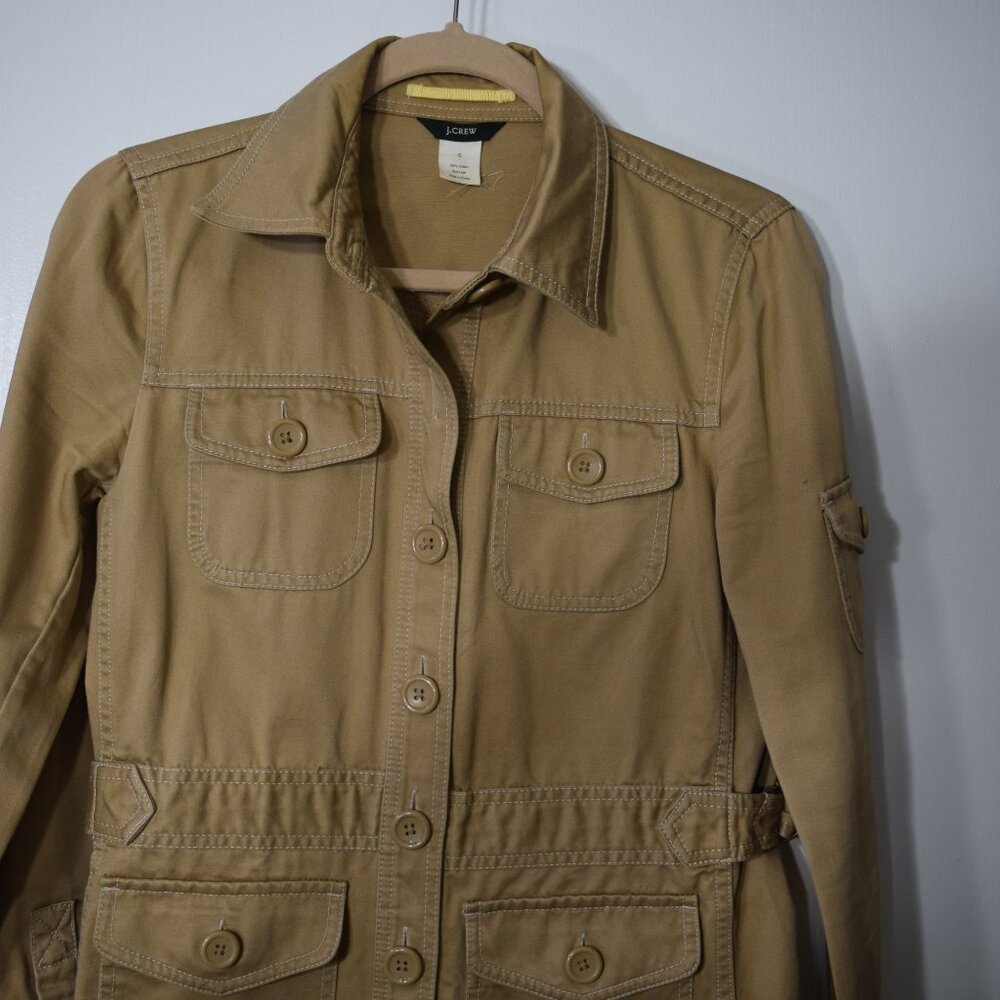 J Crew Jacket, Beige size small